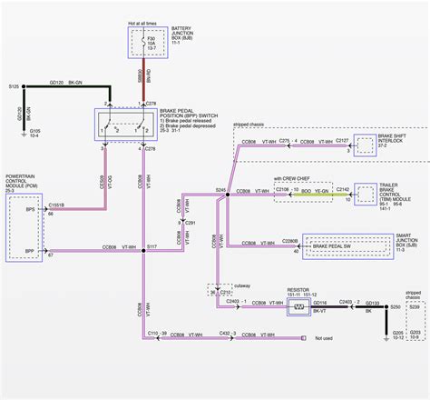 replaced junction box on e450 turn signals|2006 ford e450 turn signal diagram.